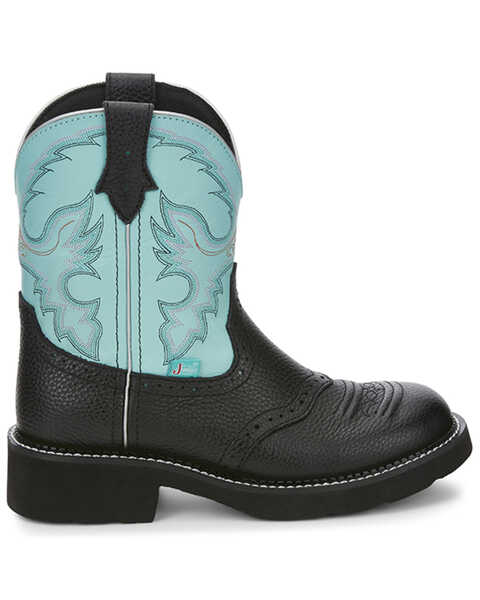 Image #2 - Justin Women's Gypsy Western Boots - Round Toe, Black, hi-res