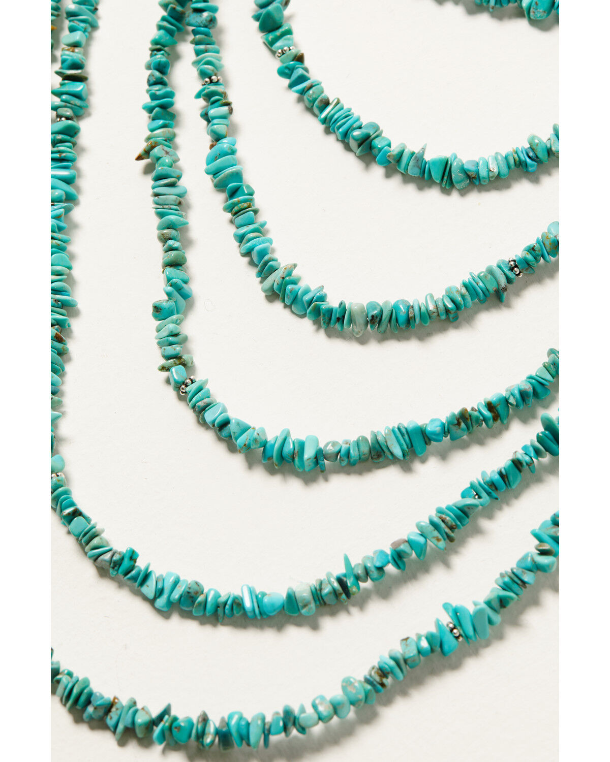 Image #3 - Paige Wallace Women's 7-Layer Turquoise Chip Bib Necklace, Turquoise, hi-res