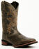 Image #1 - Laredo Men's 11" Western Boots - Broad Square Toe , Grey, hi-res