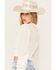 Image #4 - Shyanne Women's Long Sleeve Embroidered Blouse, White, hi-res