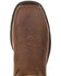 Image #6 - Georgia Boot Men's Carbo-Tec LT Waterproof Western Work Boots - Steel Toe, Brown, hi-res