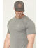 Image #3 - Troll Co Men's Twisting Wrenches Short Sleeve Graphic Work T-Shirt, Heather Grey, hi-res