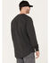 Image #4 - Hawx Men's Logo Long Sleeve Work T-Shirt, Black, hi-res