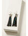 Image #1 - Idyllwind Women's Bethany Fringe Earrings, Black, hi-res