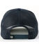 Image #2 - Cinch Men's Leather Patch Ball Cap, Navy, hi-res