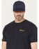 Image #3 - Thorogood Men's Logo Short Sleeve Graphic Work T-Shirt, Dark Blue, hi-res