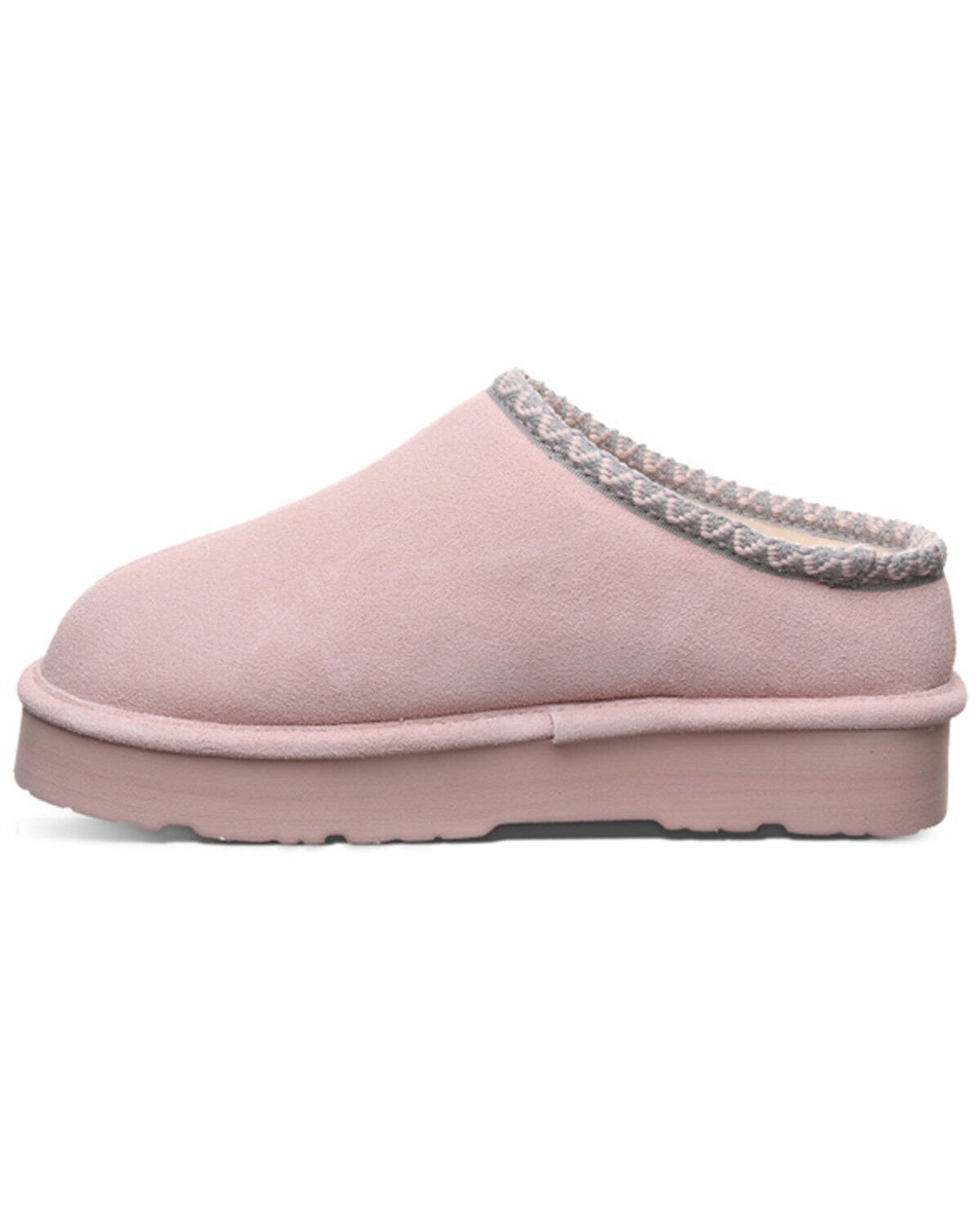 Image #3 - Bearpaw Women's Martis Platform Slippers, Peach, hi-res