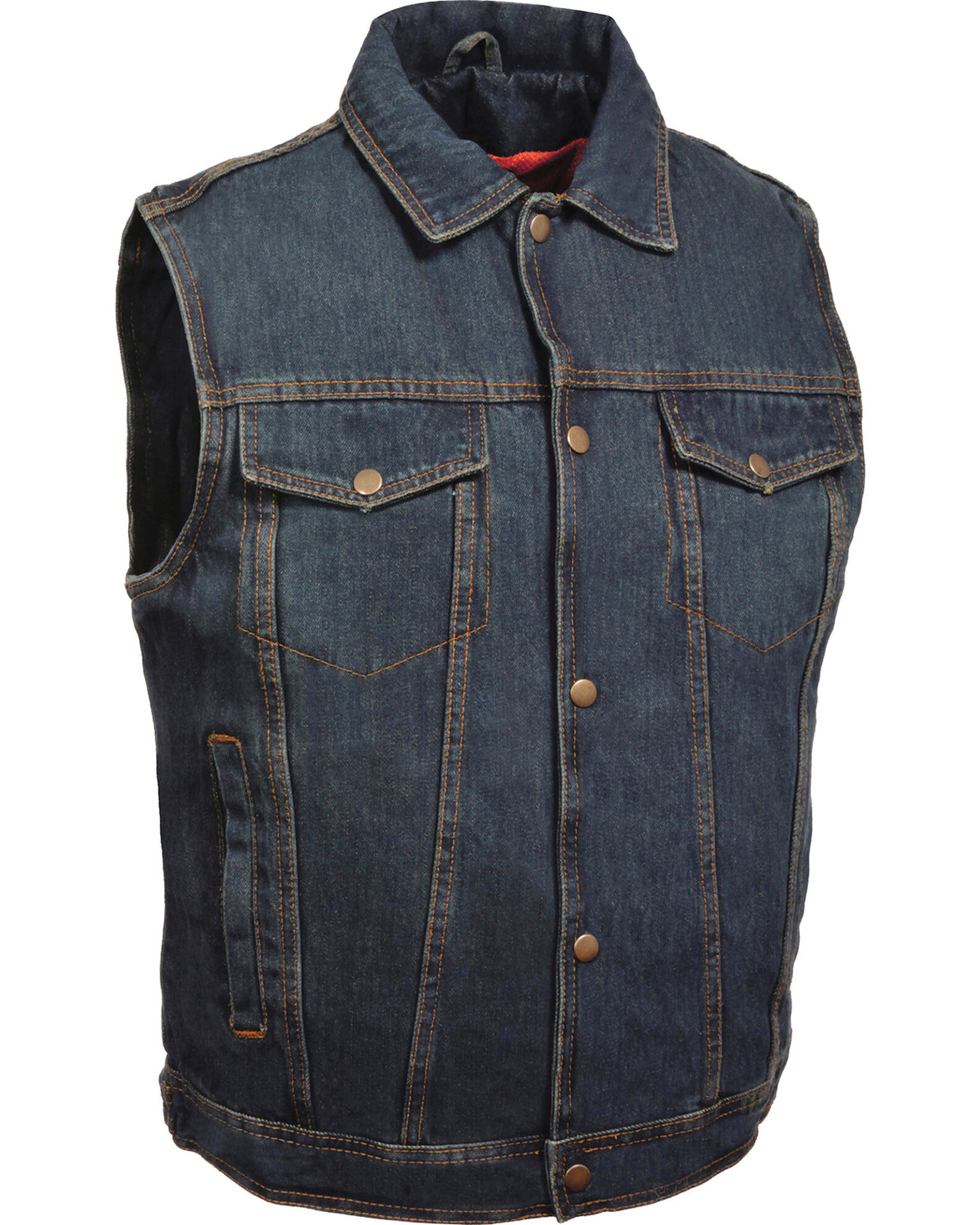 Milwaukee denim shop vest