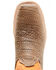 Image #6 - Double H Men's Luis Roper Western Boots - Broad Square Toe, Brown, hi-res