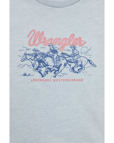 Image #2 - Wrangler Toddler Boys' Legendary Western Short Sleeve Graphic Print T-Shirt , Grey, hi-res
