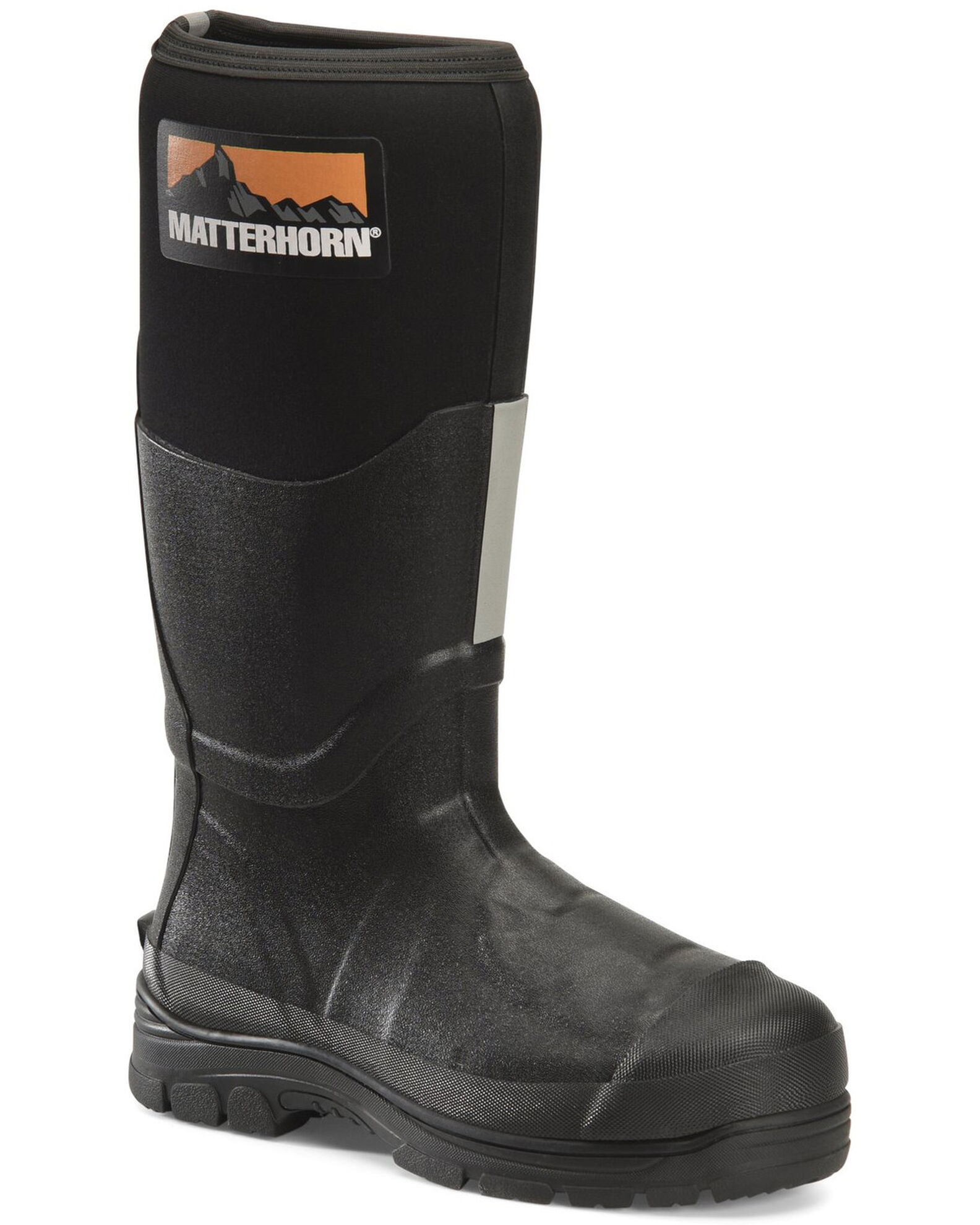 Double H Men s 16 Rubber Met Guard Work Boots Steel Toe Sheplers