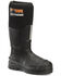 Image #1 - Matterhorn Men's 16" Rubber Met Guard Work Boots - Steel Toe, Black, hi-res