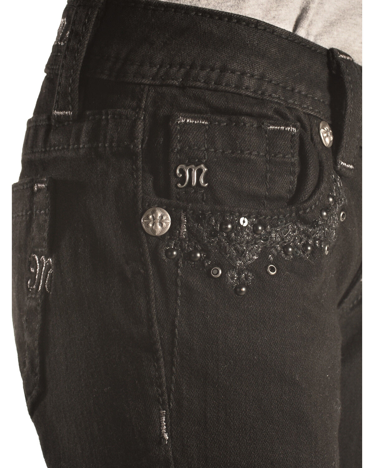 girls black skinny jeans