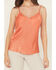 Image #3 - Originality Women's Sienna Solid Sleeveless Satin Cami, Sienna, hi-res