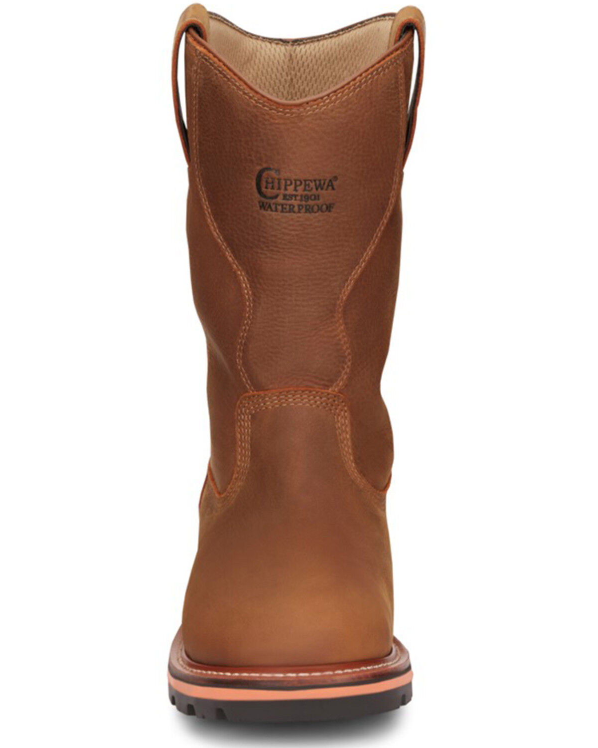Image #4 - Chippewa Men's Thunderstruck Blonde Pull On Waterproof Nano Work Boots - Composite Toe, Lt Brown, hi-res