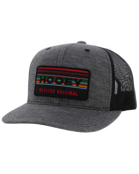 Hooey Men's Horizon Mesh Baseball Cap, Grey, hi-res