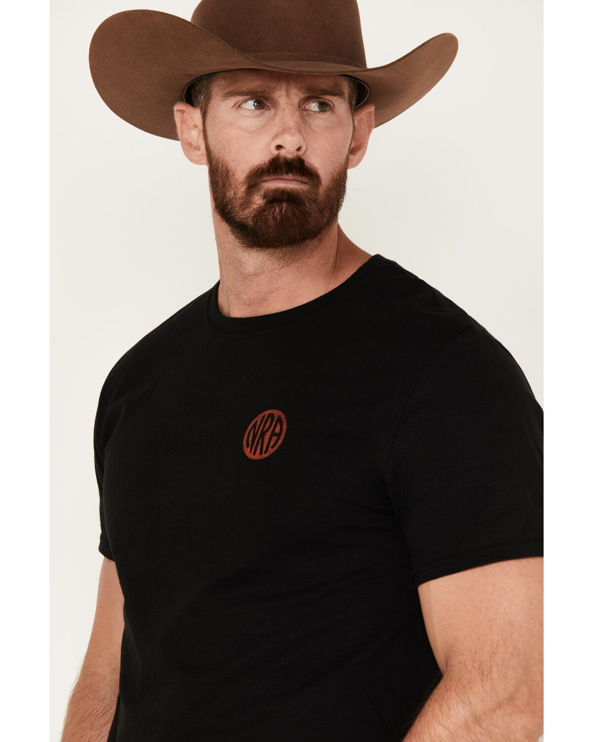 Image #3 - NRA Men's Freedom Eagle Short Sleeve Graphic T-Shirt, Black, hi-res