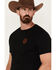 Image #3 - NRA Men's Freedom Eagle Short Sleeve Graphic T-Shirt, Black, hi-res
