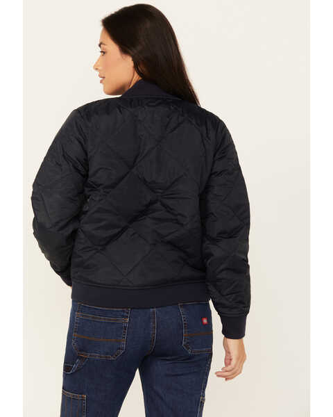 Image #4 - Dickies Women's Quilted Jacket , Navy, hi-res