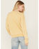 Image #4 - Ariat Women's Steer Head Pullover Sweatshirt , Yellow, hi-res