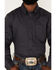 Image #3 - RANK 45® Men's Wayne Geo Print Long Sleeve Button-Down Stretch Western Shirt, Grey, hi-res