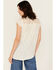 Image #4 - Nostalgia Women's Embroidered Lace Trim Tie-Front Top, Ivory, hi-res