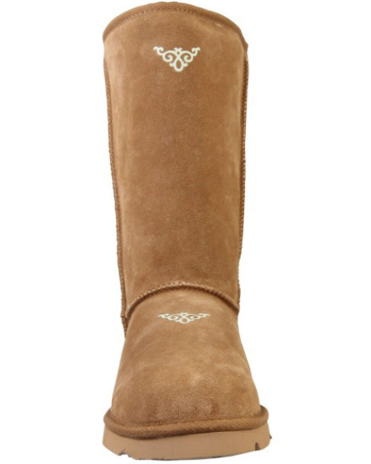 Image #3 - Superlamb Women's Argali Suede Leather Pull On Casual Boots - Round Toe, , hi-res