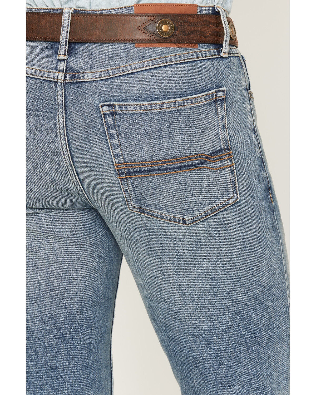 Image #4 - Cody James Men's Roadrunner Wash Jackson Slim Straight Stretch Denim Jeans, Medium Wash, hi-res