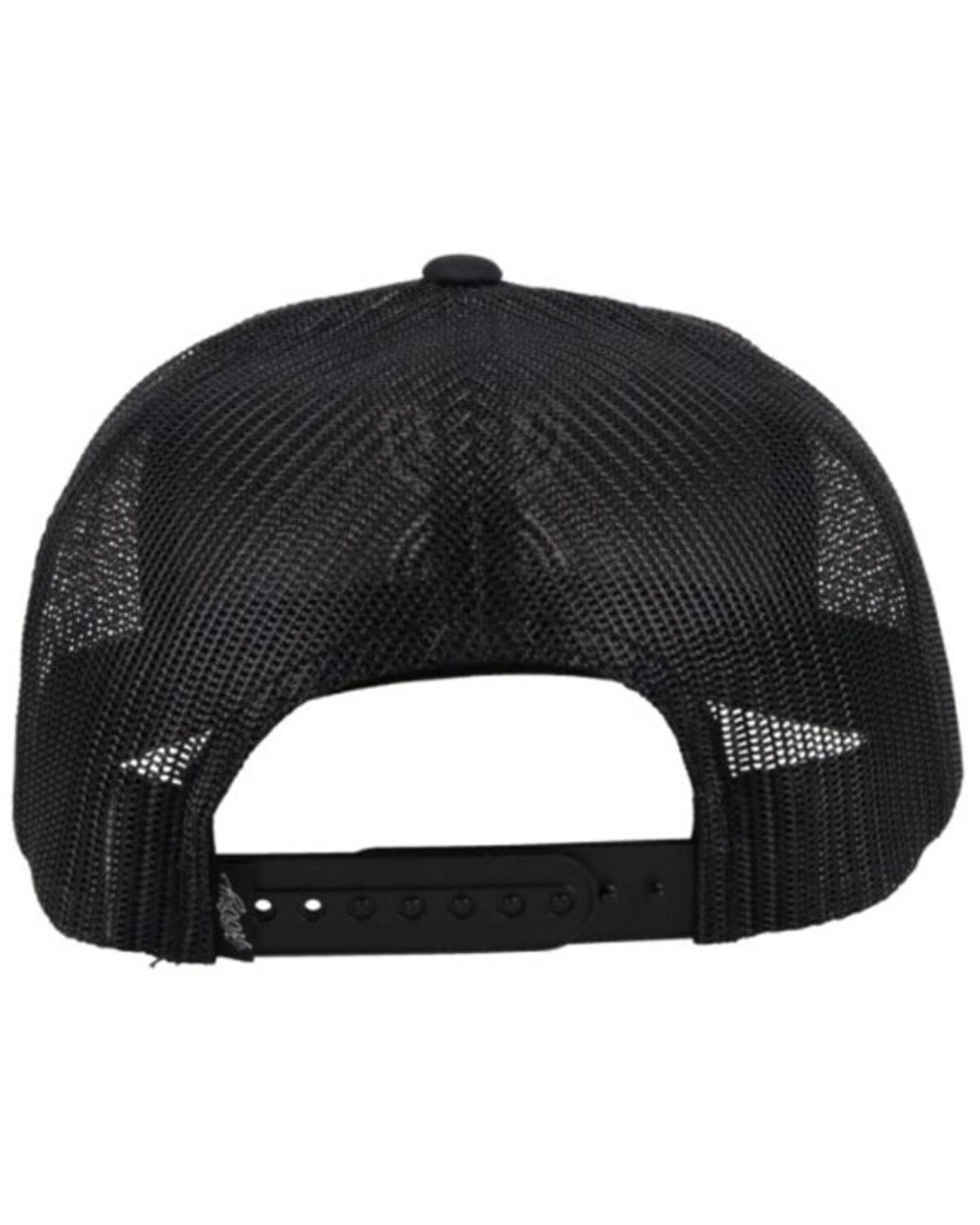 Image #2 - Hooey Men's Baller Logo Mesh Trucker Cap, Black, hi-res