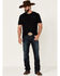 Cody James Men's Bourbon Beers Bandits Graphic Short Sleeve T-Shirt , Medium Red, hi-res