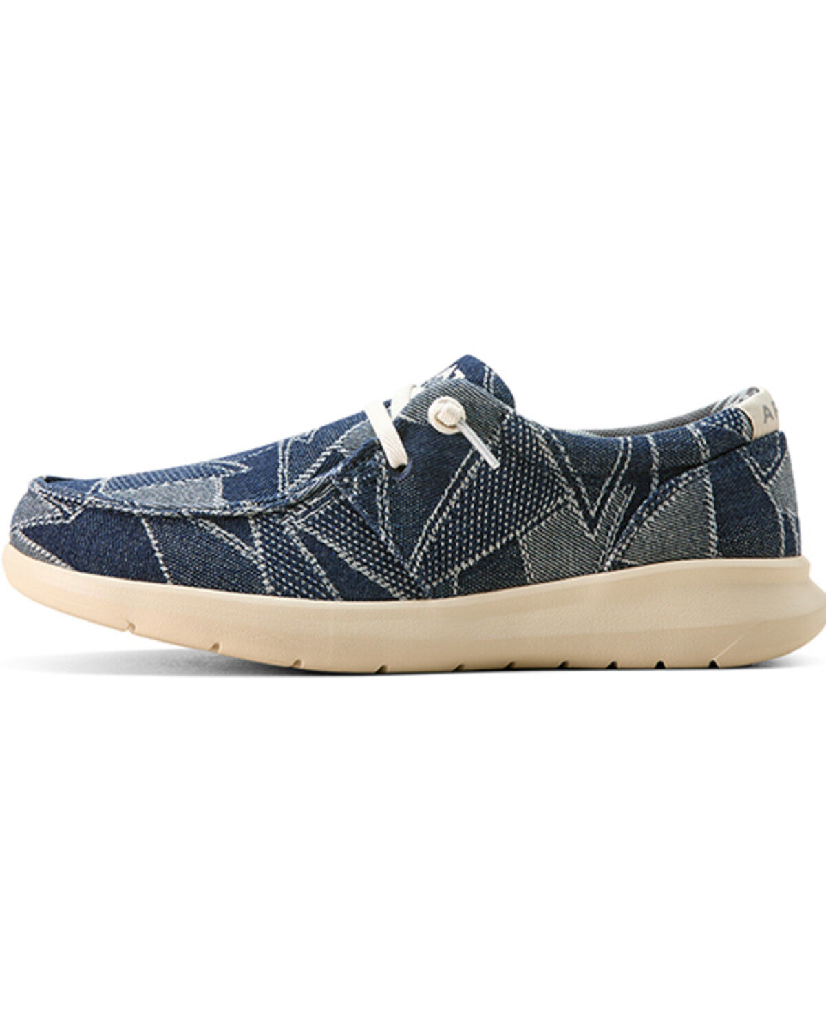 Image #2 - Ariat Women's Hilo Denim Print Casual Shoes - Moc Toe, Blue, hi-res