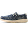 Image #2 - Ariat Women's Hilo Denim Print Casual Shoes - Moc Toe, Blue, hi-res