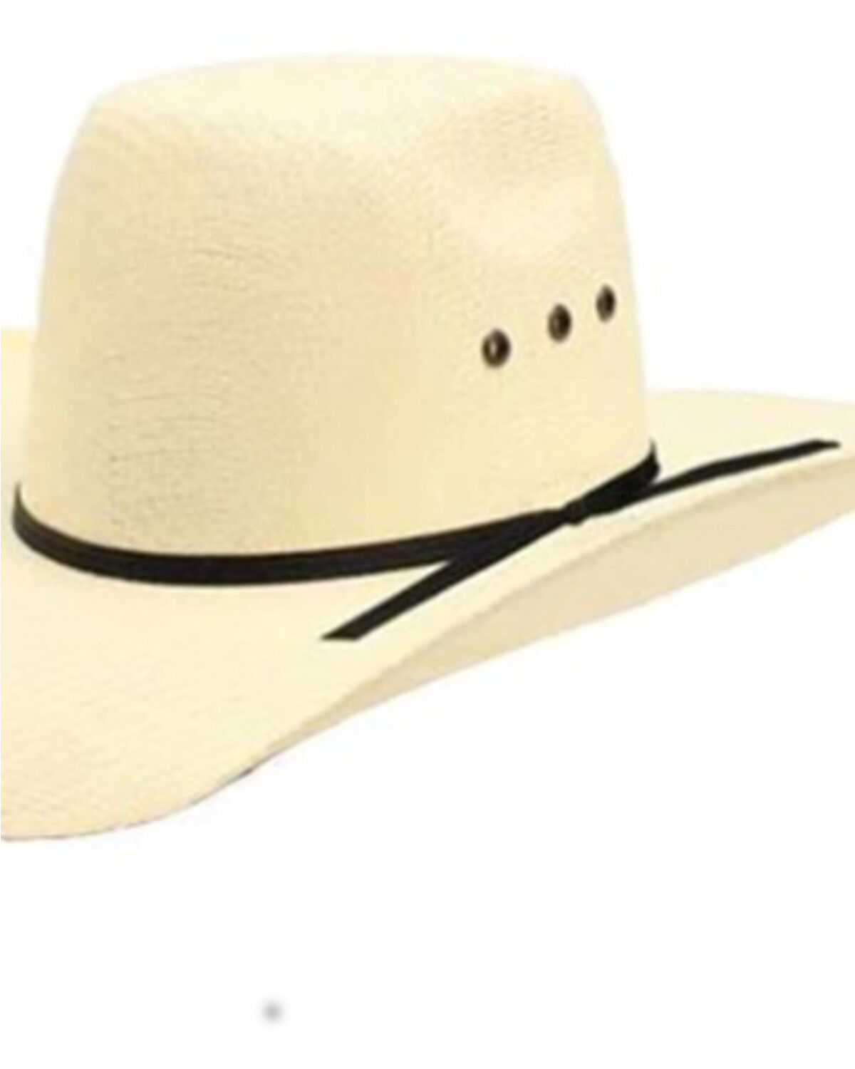 Image #1 - M & F Western Kids' Straw Cowboy Hat, Natural, hi-res