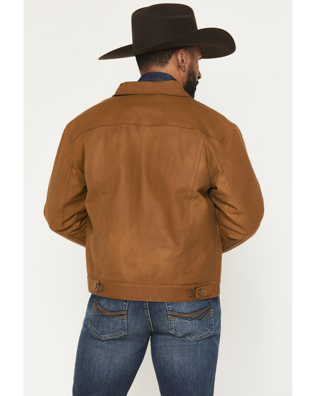 Image #4 - Wrangler X Filson Men's Wool Lined Adventure Jacket, Tan, hi-res