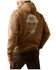 Image #2 - Ariat Men's Rebar Roughneck® Pullover Hooded Sweatshirt, Beige, hi-res