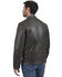 Image #4 - Frye Men's Fryce Racer Leather Jacket, Dark Brown, hi-res