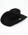 Image #1 - Seager Chase 4X Wool Felt Cowboy Hat, Black, hi-res