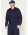 Image #3 - Hawx Men's FR Solid Coveralls - Short, Navy, hi-res