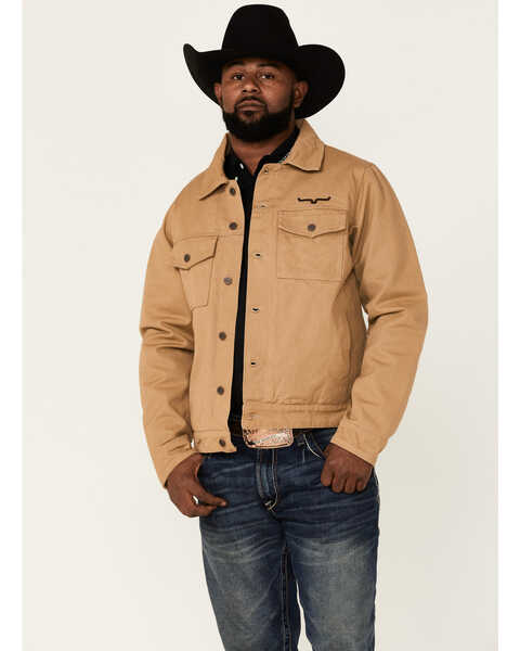 Kimes Ranch Men's Canvas Marshall Button-Front Trucker Jacket , , hi-res