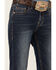 Image #4 - Rock & Roll Denim Women's Dark Wash Mid Rise Extra Stretch Riding Bootcut Jeans, Dark Wash, hi-res
