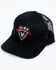 Image #1 - Hawx Men's Ribbon Logo Shield Patch Ball Cap, Black, hi-res