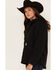 Image #2 - Carhartt Women's Super Dux Relaxed Fit Zip-Front Sherpa-Lined Work Jacket, Black, hi-res