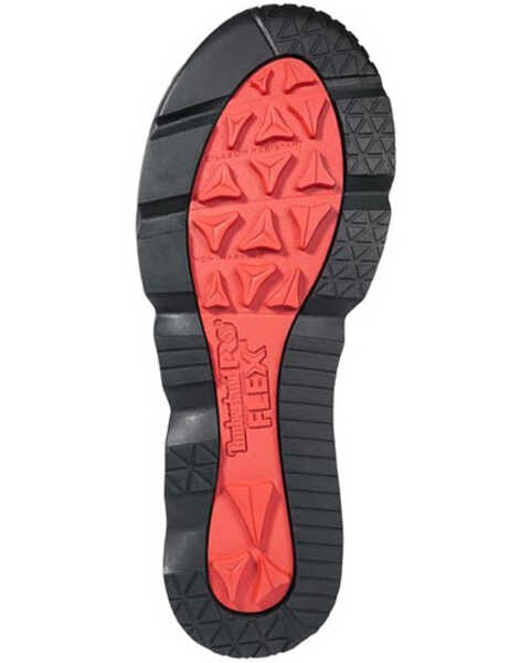 Image #2 - Timberland Men's 6" Morphix Waterproof Lace-Up Work Shoes - Composite Toe, Black, hi-res