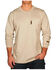 Image #2 - Benchmark FR Men's FR Tejas Petrolio Long Sleeve Graphic Work Shirt, Beige, hi-res