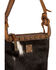 STS Ranchwear Women's Classic Hair On Cowhide Crossbody Bag, Black, hi-res
