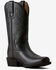 Image #1 - Ariat Women's Round Up Performance Western Boots - Square Toe, Black, hi-res