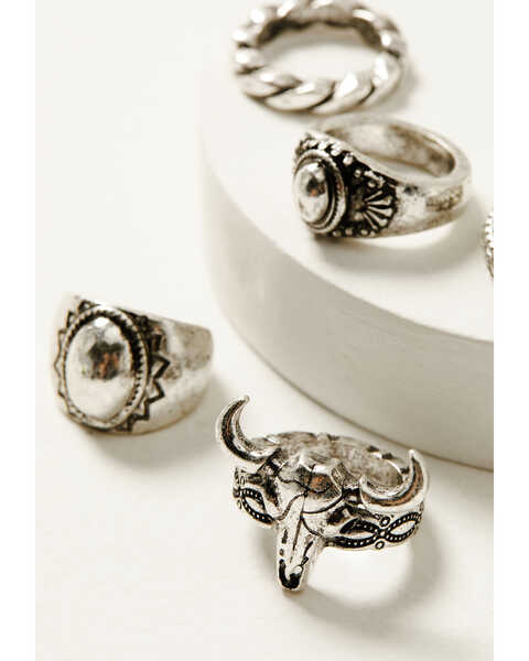 Image #2 - Idyllwind Women's Irondale Ring Set, Silver, hi-res