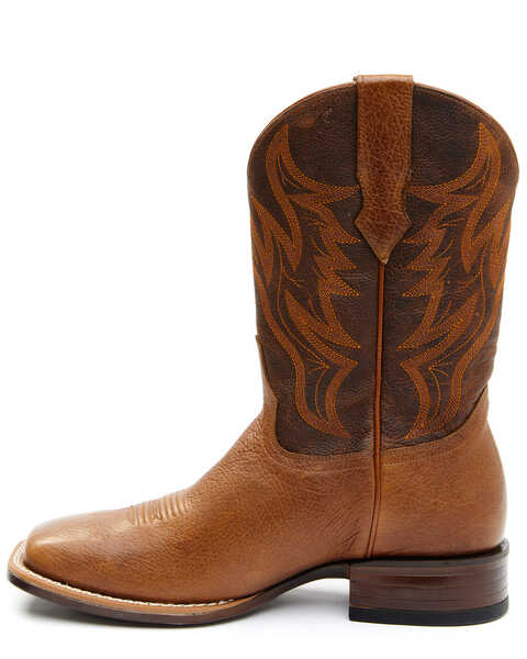 Cody James Men's Hoverfly Western Performance Boots - Broad Square Toe, Brown, hi-res