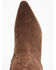 Image #6 - Wonderwest Women's Giselle Tall Western Boots - Pointed Toe , Taupe, hi-res