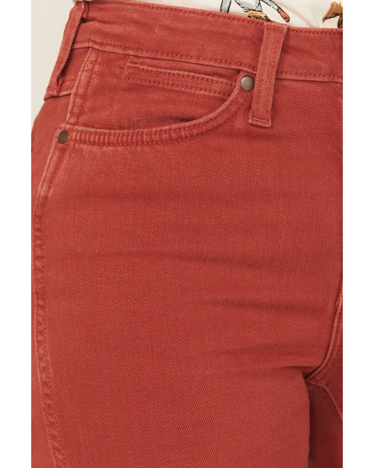 Image #2 - Wrangler Retro Women's High Rise Bailey Bootcut Denim Jeans, Red, hi-res